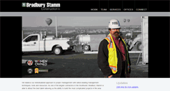 Desktop Screenshot of bradburystamm.com